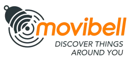 Logo di Movibell App, piattaforma innovativa per il MarTech.